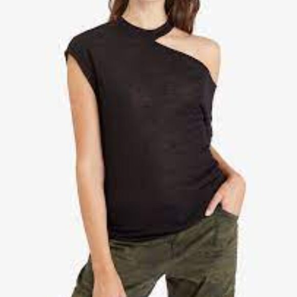 Sanctuary Tops - SANCTUARY Women's Black Part-Time Lover T-Shirt XS